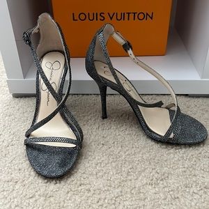 Jessica Simpson glittered heels